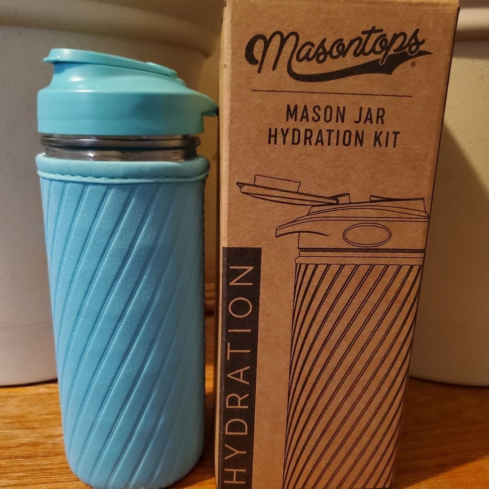 Mason jar hydration kit